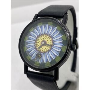 Vintage 1991 Flower Bee Watch Works New Battery